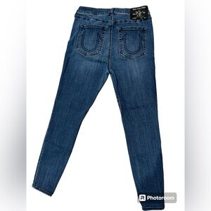 True Religion- The Halle - High Rise Super Skinny Jean